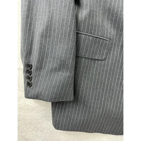 Daniel‎ Cremieux Collection Loro Piana 100% Wool Gray Blazer Sport Jkt. Mens 46R